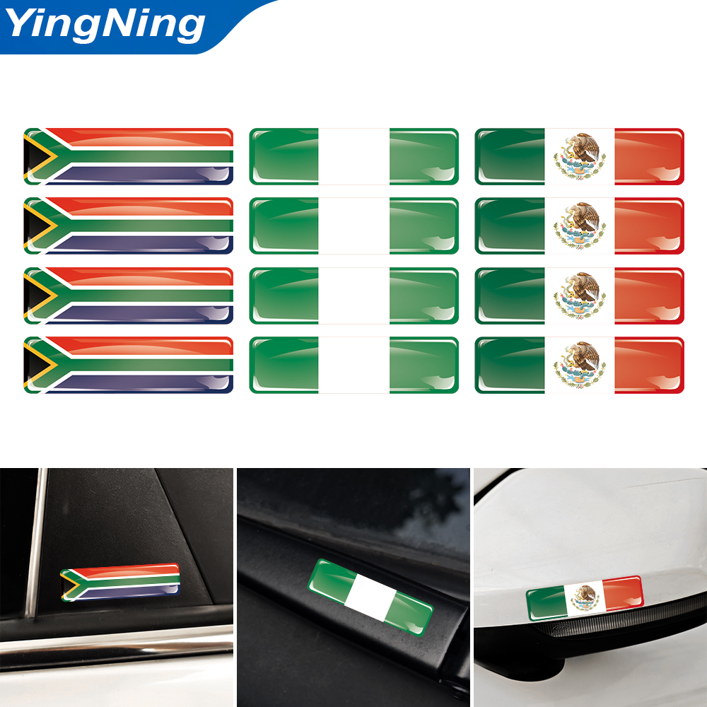 Laptop Accessories South Africa - Adesivos 3D em Epóxi com Bandeiras