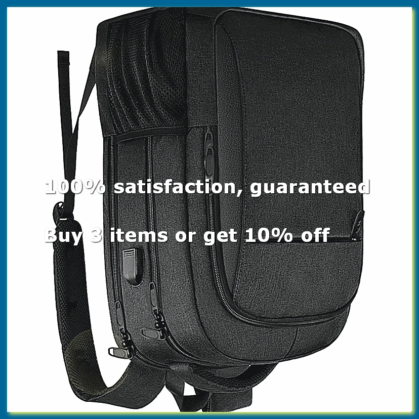 Laptop Bag Waterproof - Mochila Grande para Laptop de Viagem,