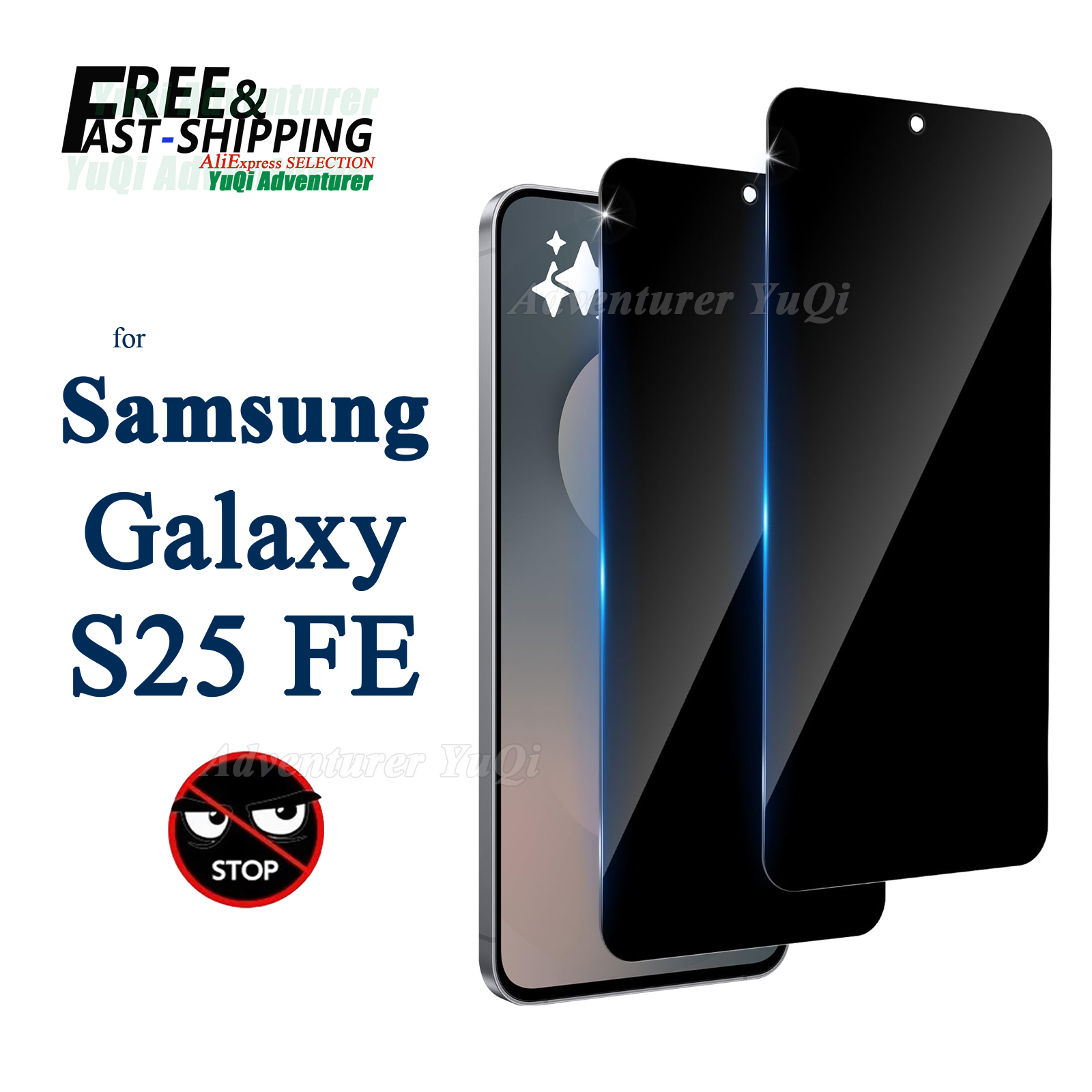 Privacy Screen Filter - Protetor de tela anti-espião para samsung