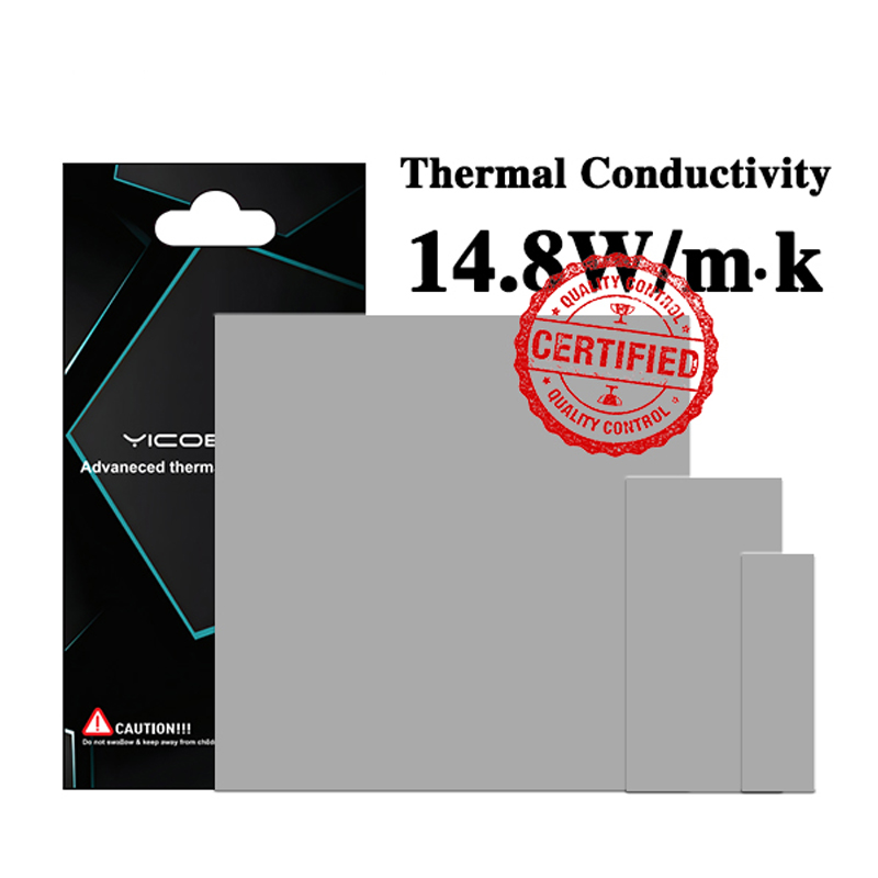 Laptop Cooling Pad - Almofada térmica do silicone, 14.8w/mk, para