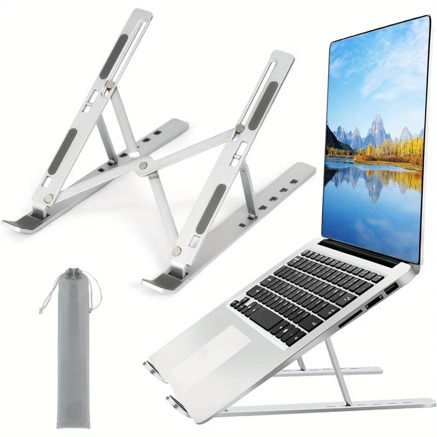 Laptop Accessories Dell - Suporte para laptop de alumínio ajustável