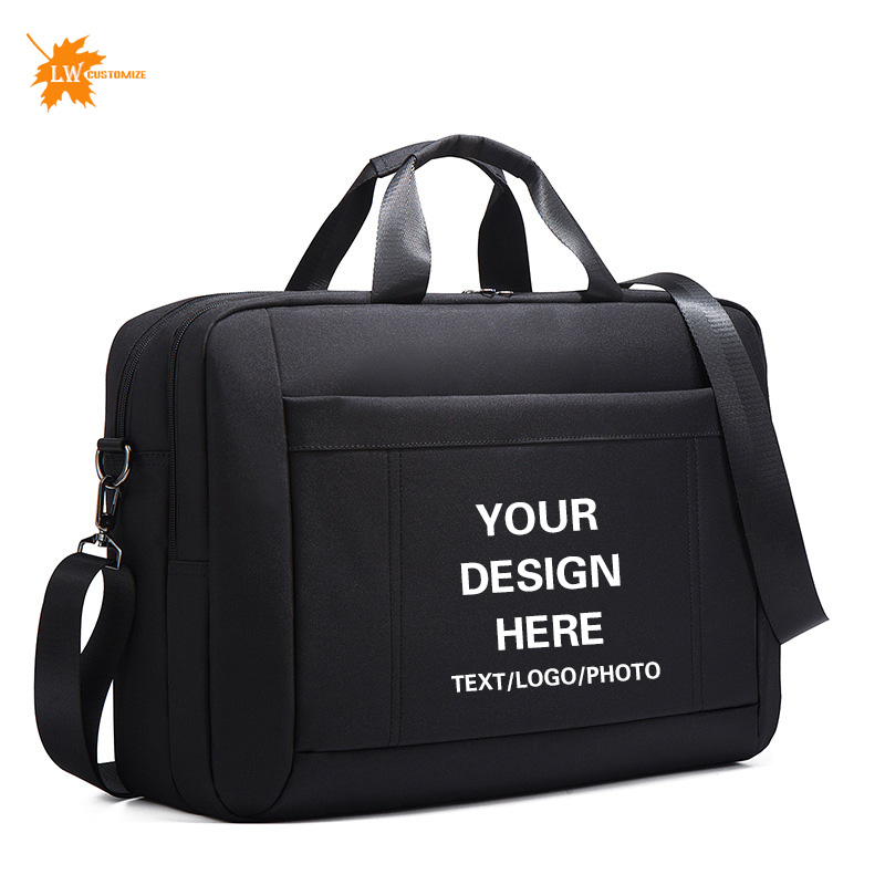 Laptop Accessories Name - Bolsa masculina imagem personalizada com nome