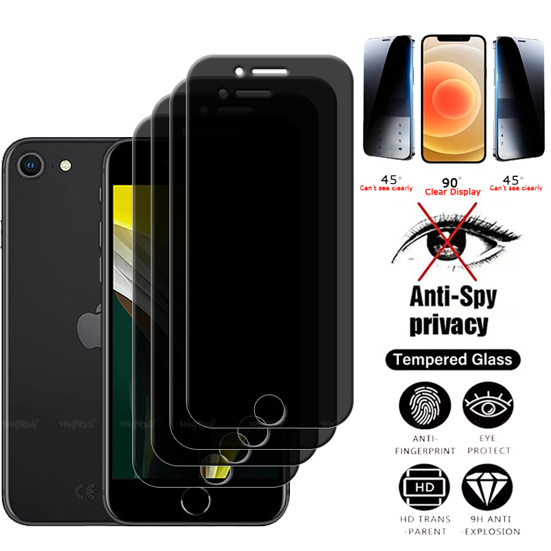 Privacy Screen Filter - 1-4 pçs para iphone se 2022