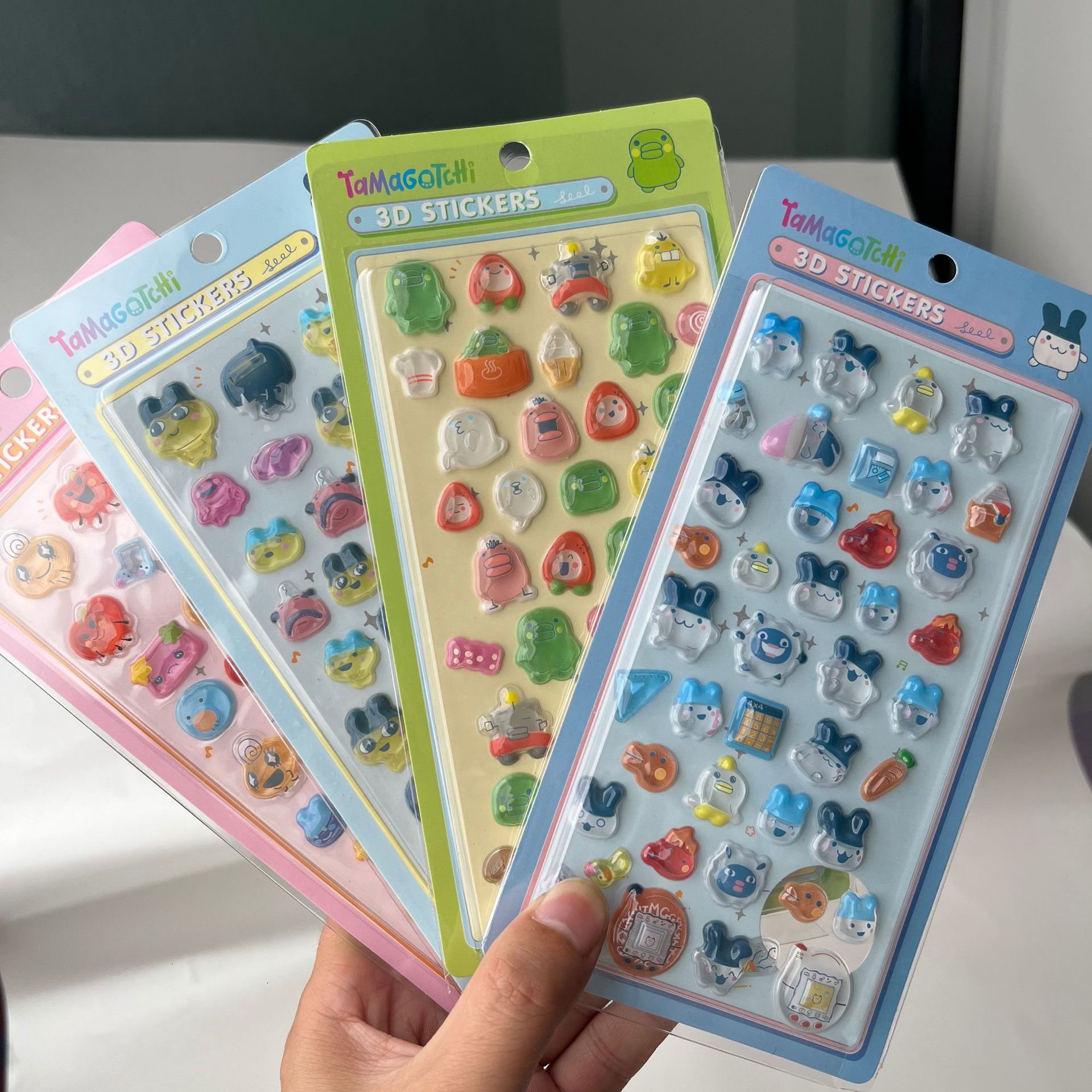 Laptop Accessories All - Adesivos 3D Fofos Tamagotchi: Decalques em