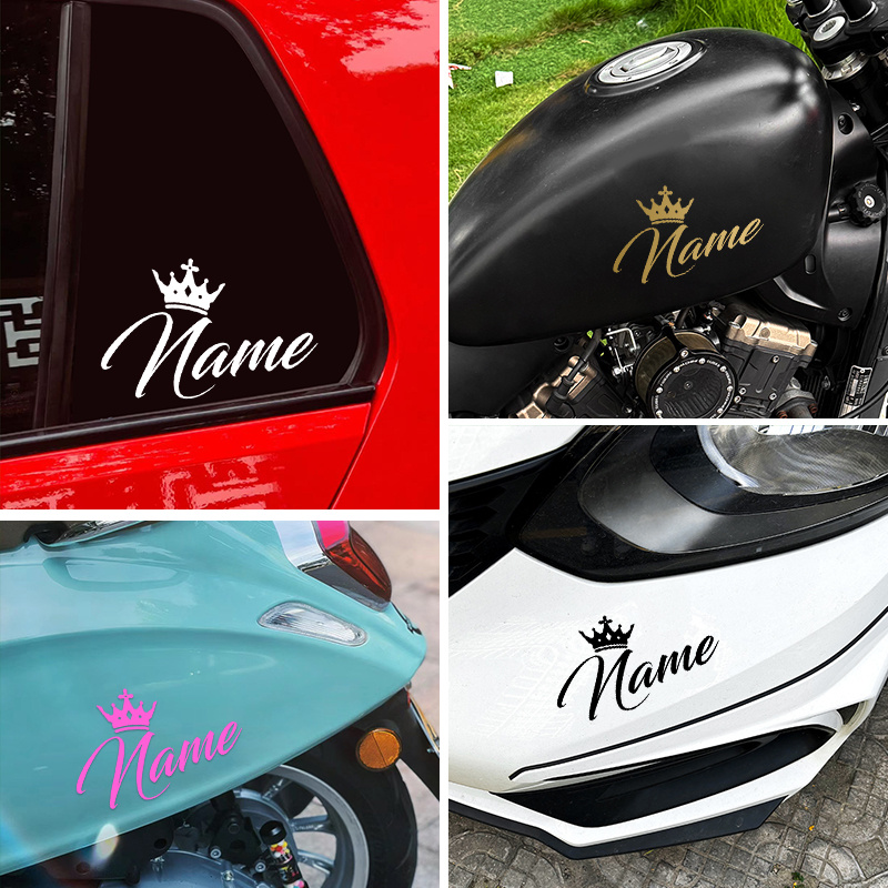 Laptop Accessories Name - Adesivo Personalizado com Nome e Texto