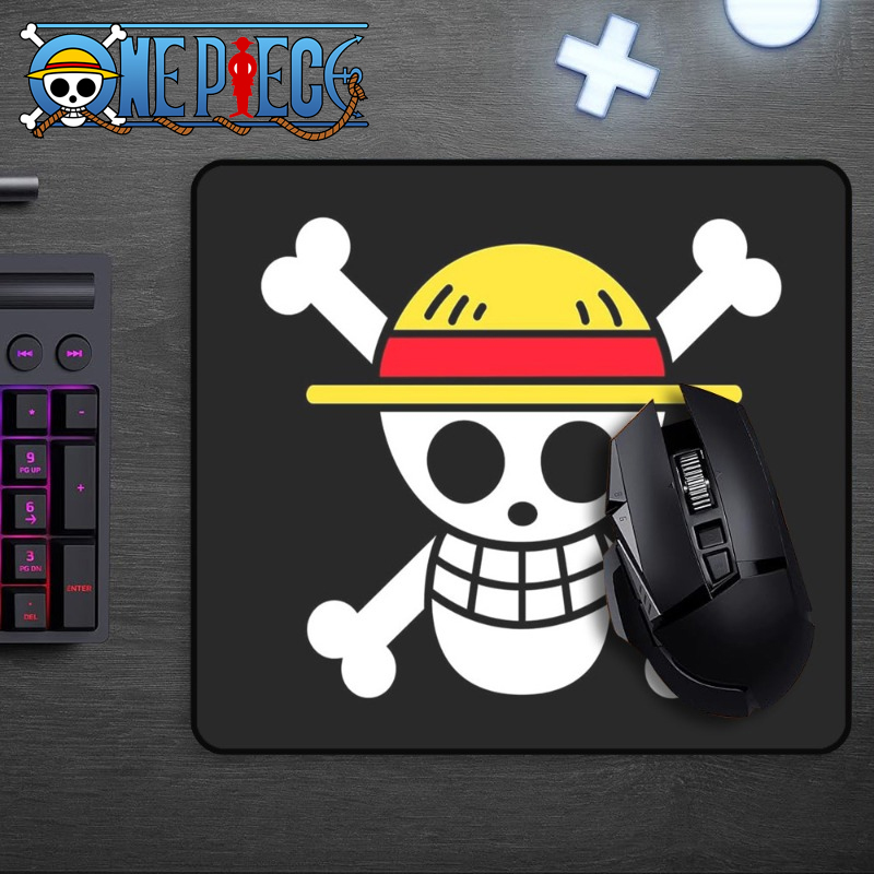 Laptop Accessories Computer - Mouse pad de caveira luffy, peça