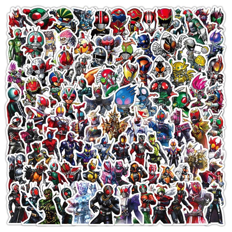 Laptop Accessories Stickers - 103 Adesivos Kamen Rider: Estética, Desenhos