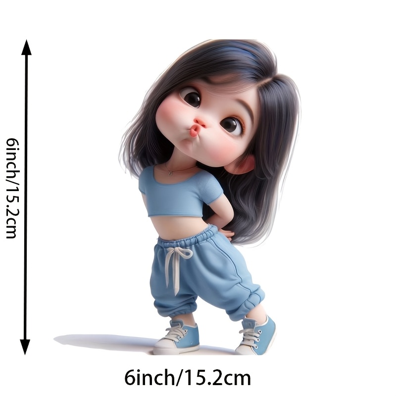 Adesivo de Vinil à Prova d'Águ - Laptop Accessories Girls avaliação e preço