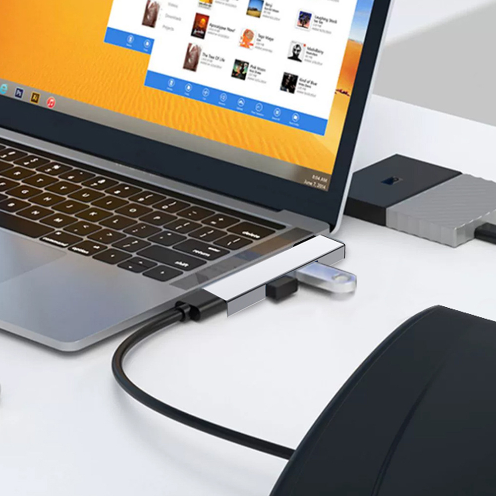 Hub USB 3.0 3 em 1 com 3 Porta - Laptop Accessories Usb avaliação e preço