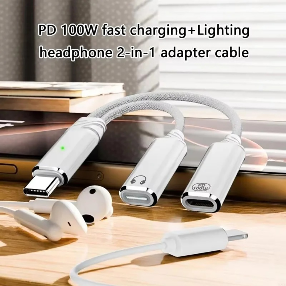 Adaptador Divisor USB C 2 em 1 - Laptop Accessories Usb avaliação e preço
