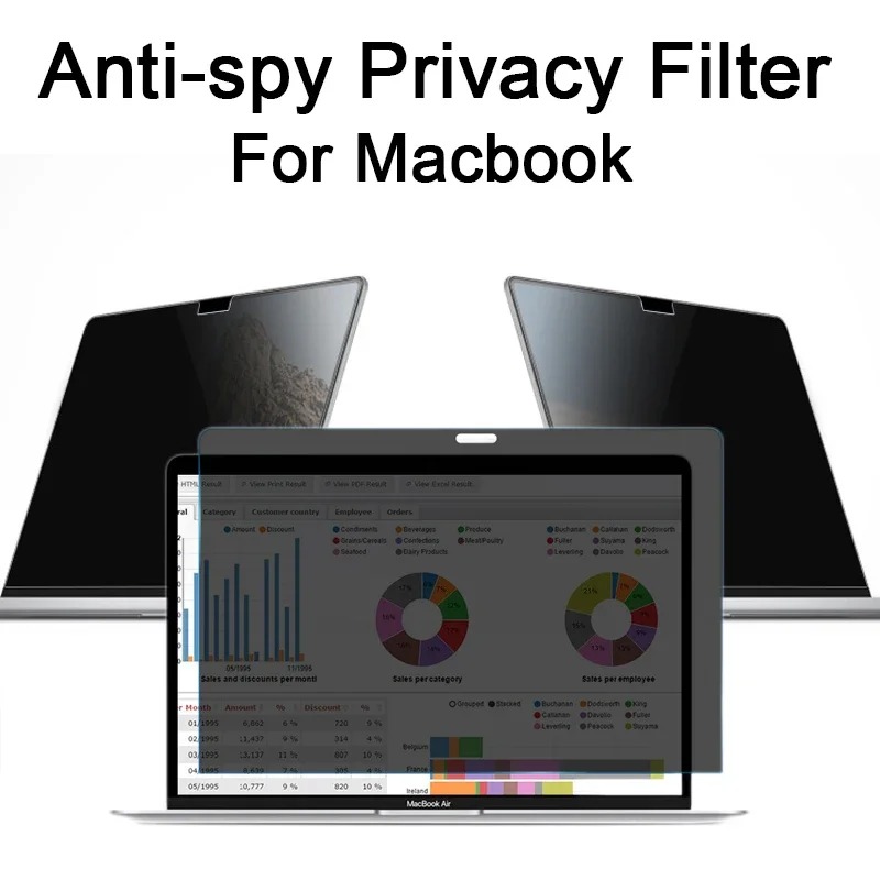 Película anti-espionagem anti- - Privacy Screen Filter avaliação e preço