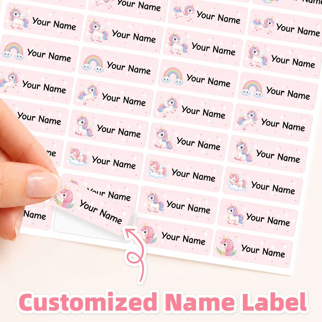 1-300PCS Adesivos Personalizad - Laptop Accessories Name avaliação e preço