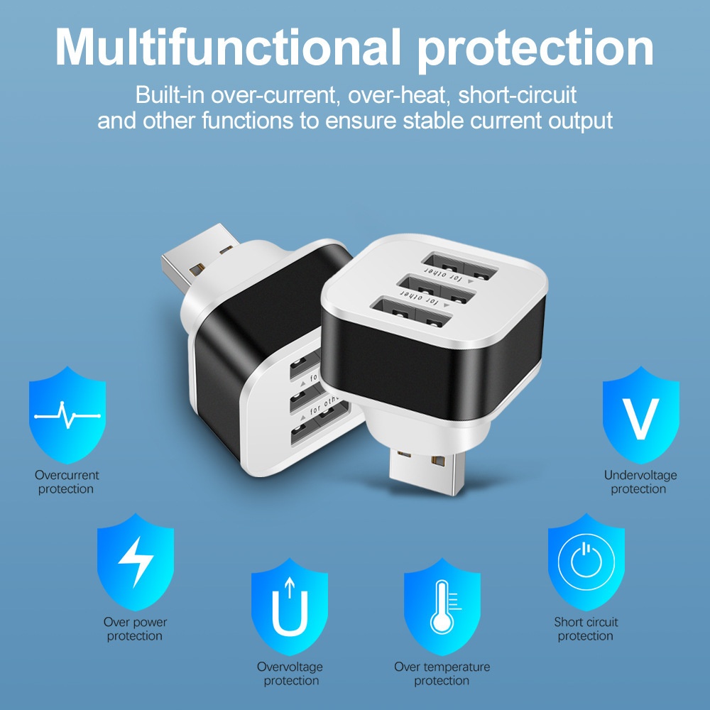 Adaptador de slots USB de 3 po - Laptop Accessories Usb avaliação e preço