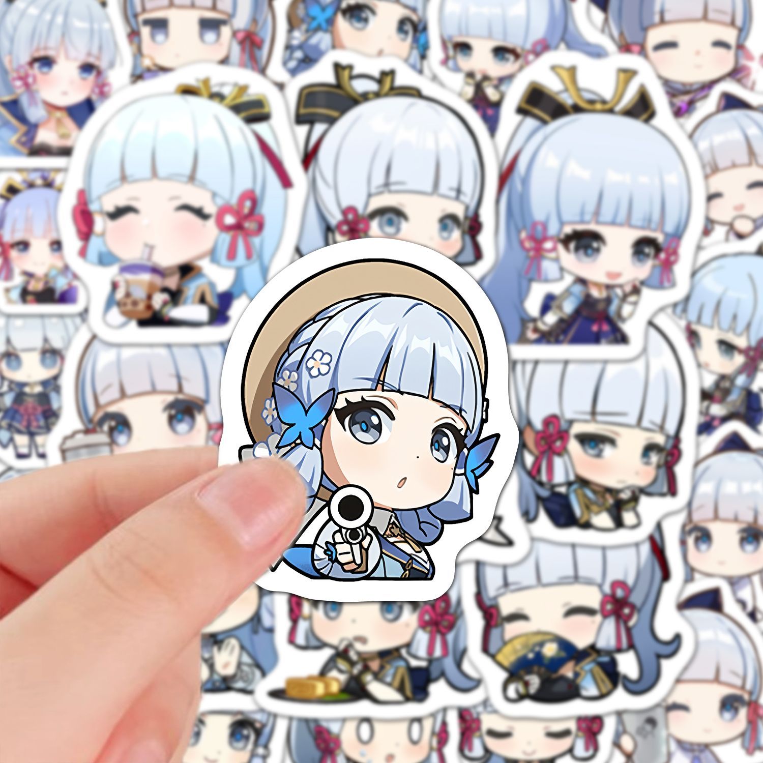 Adesivos de Anime Kamisato Aya - Laptop Accessories Stickers avaliação e preço