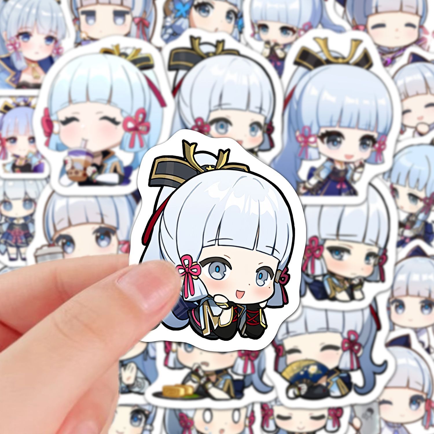 Adesivos de Anime Kamisato Aya - Laptop Accessories Stickers avaliação e preço