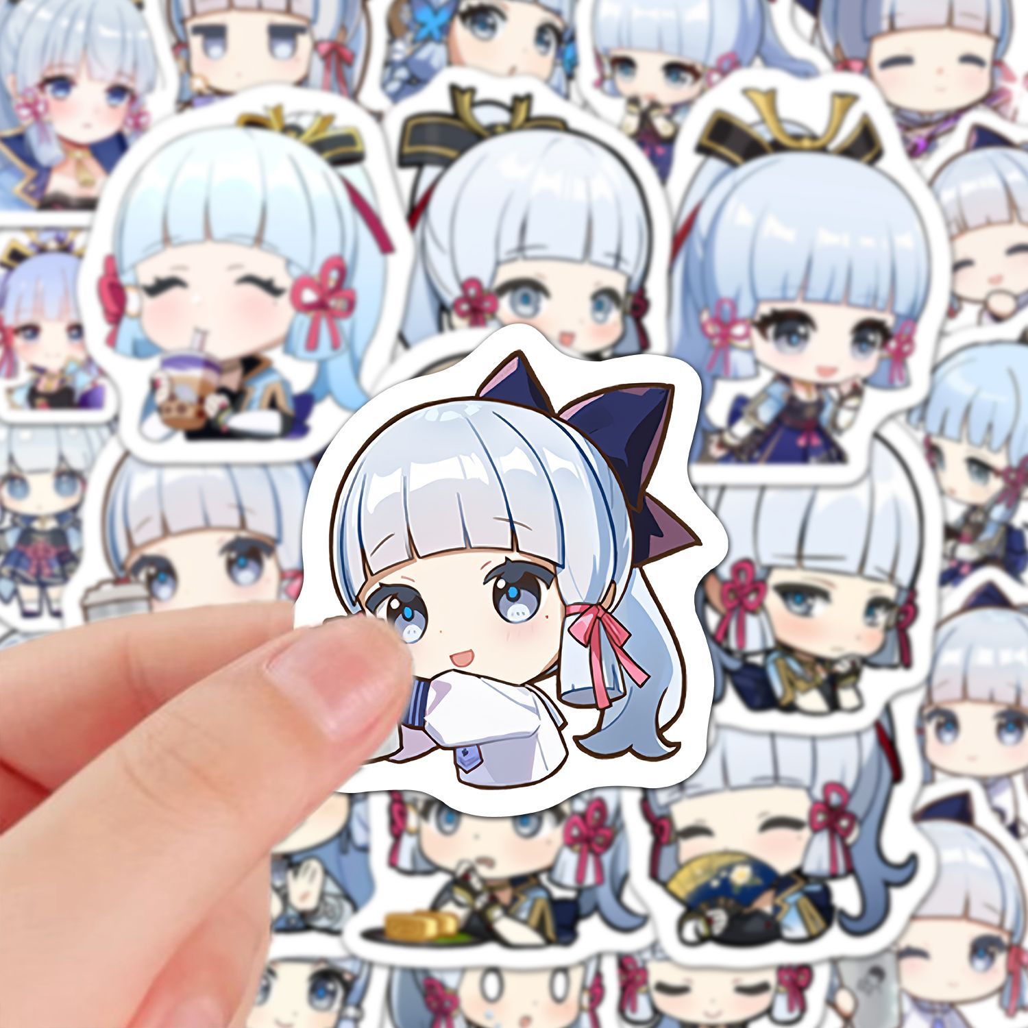 Adesivos de Anime Kamisato Aya - Laptop Accessories Stickers avaliação e preço