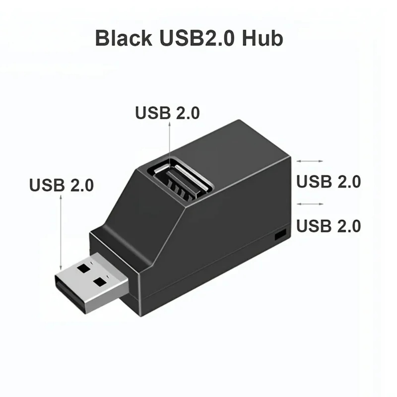 Hub USB 3.0 2.0 Rotativo com 3 - Laptop Accessories Usb avaliação e preço