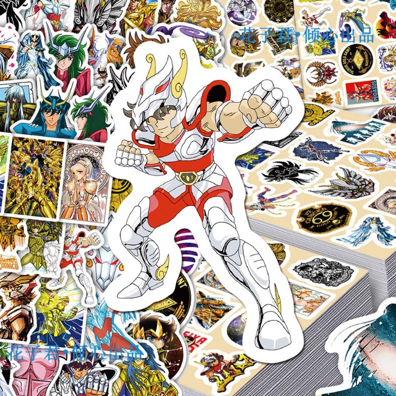 101 Adesivos de Anime Saint Se - Laptop Accessories Stickers avaliação e preço