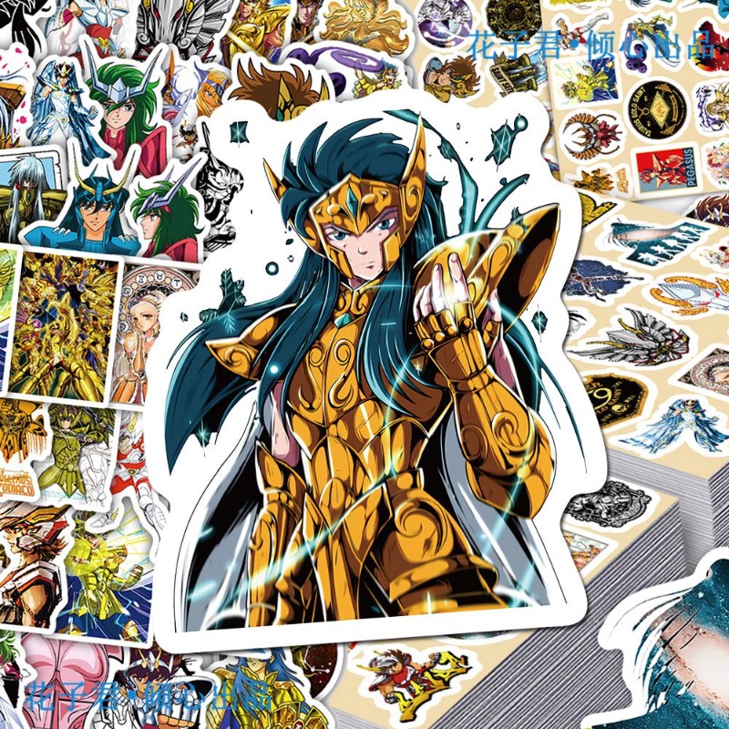 101 Adesivos de Anime Saint Se - Laptop Accessories Stickers avaliação e preço