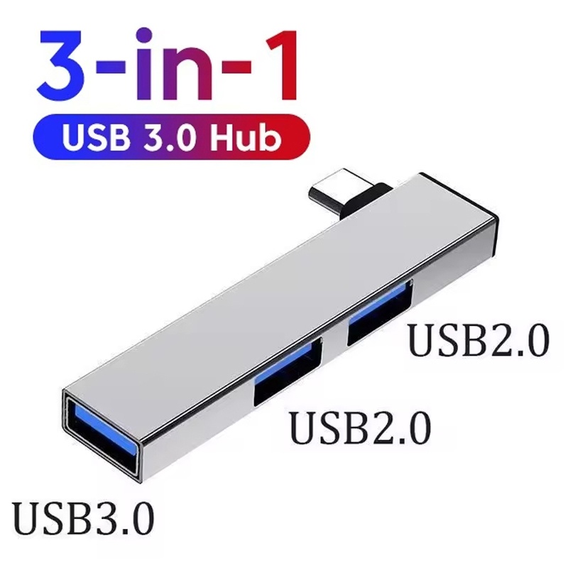 Hub USB 3.0 3 em 1 com 3 Porta - Laptop Accessories Usb avaliação e preço