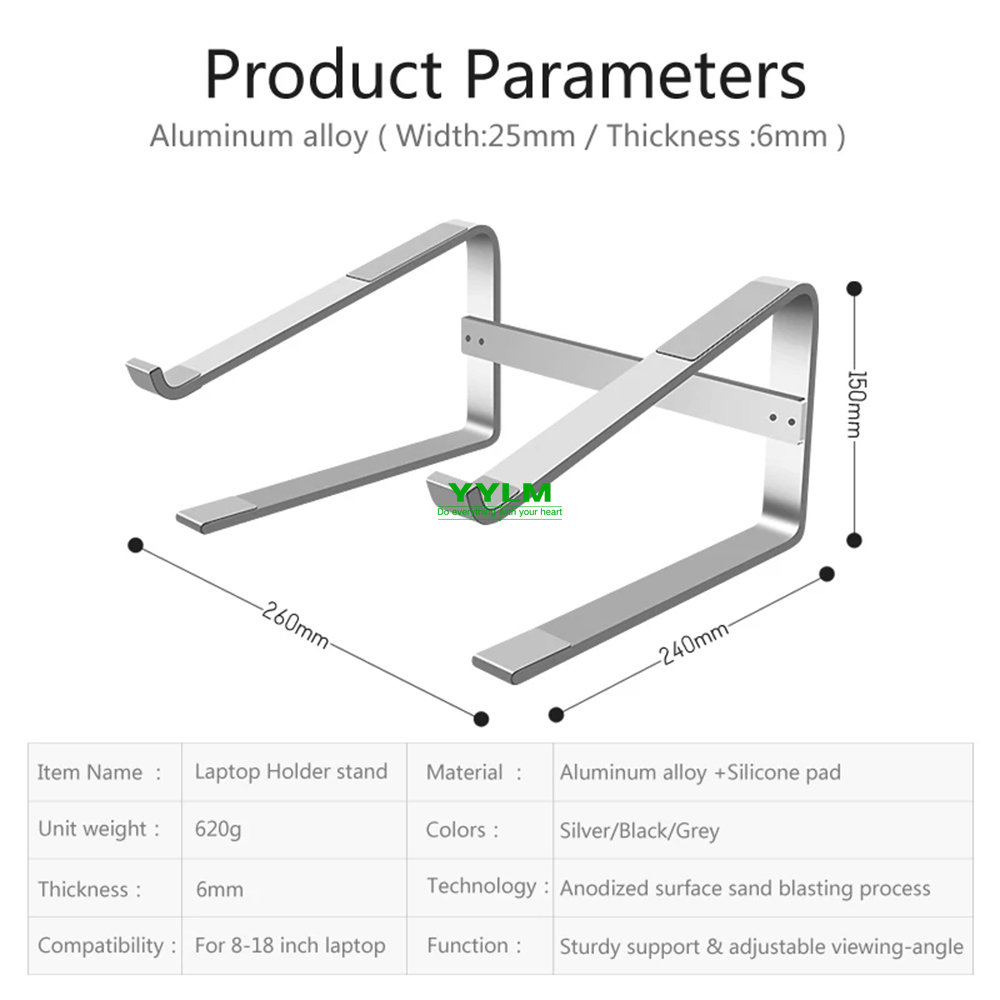 Suporte de alumínio para lapto - Laptop Accessories Dell avaliação e preço