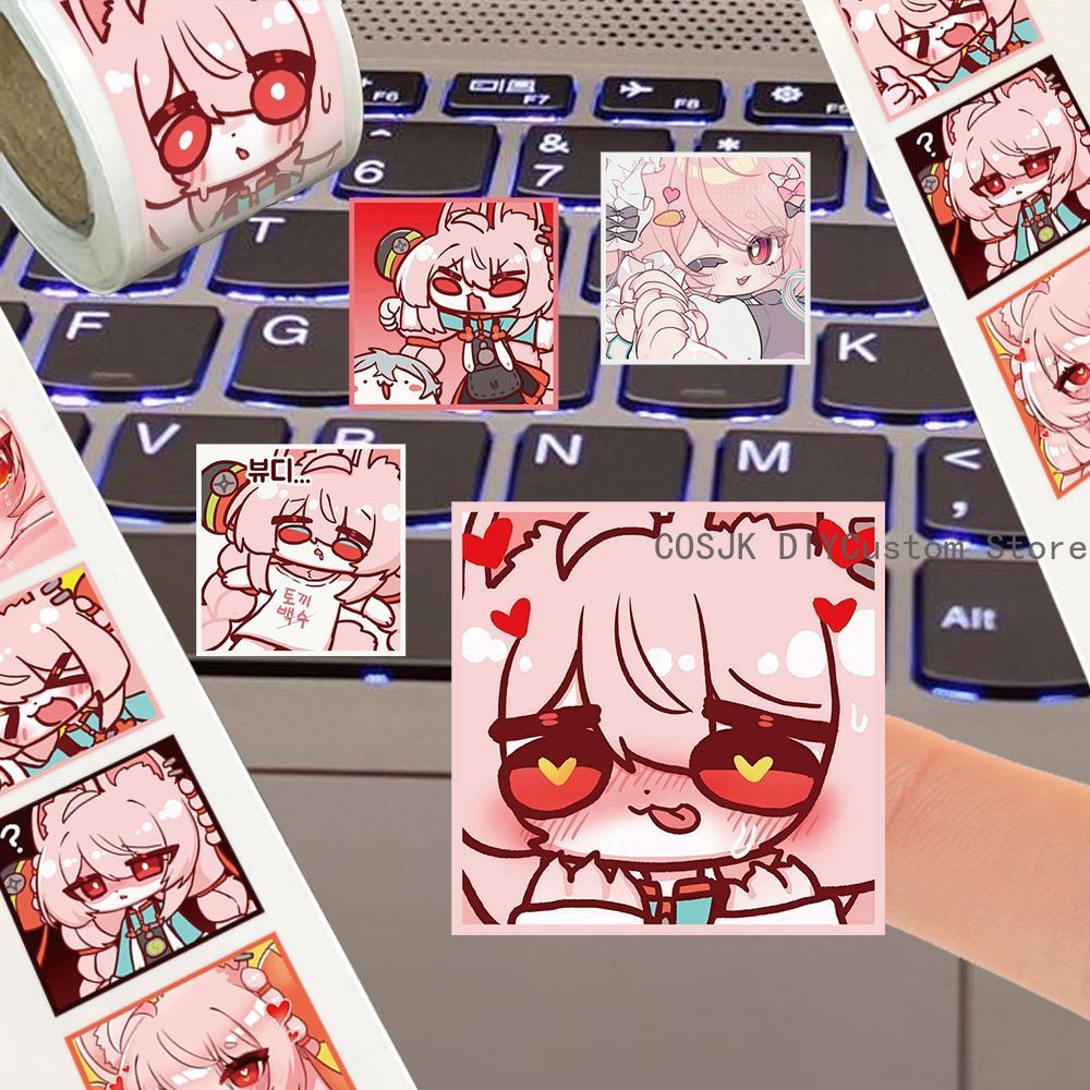 500 Adesivos em Rolo Anime Zen - Laptop Accessories For Students avaliação e preço