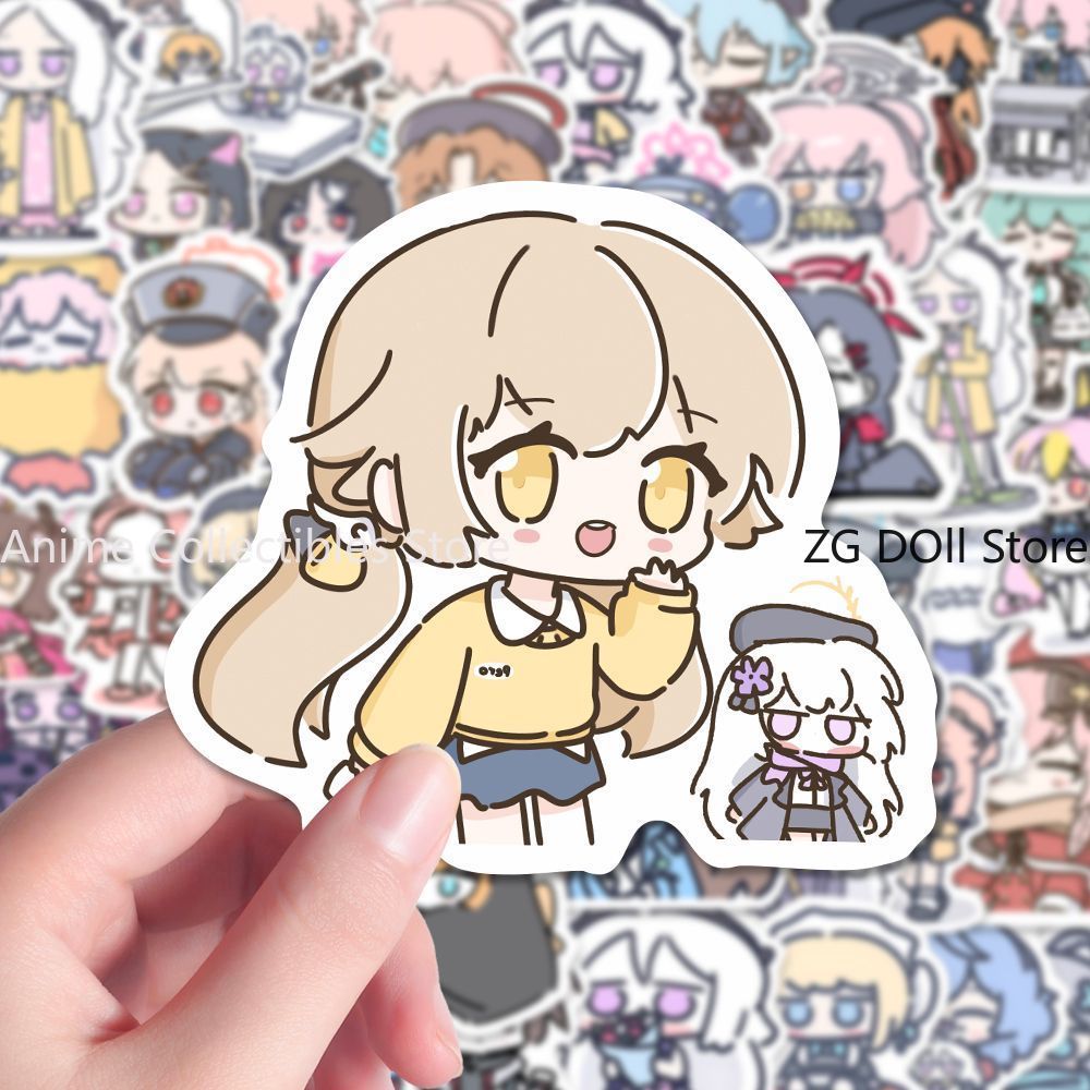 80 pçs anime azul arquivo sora - Laptop Accessories Stickers avaliação e preço