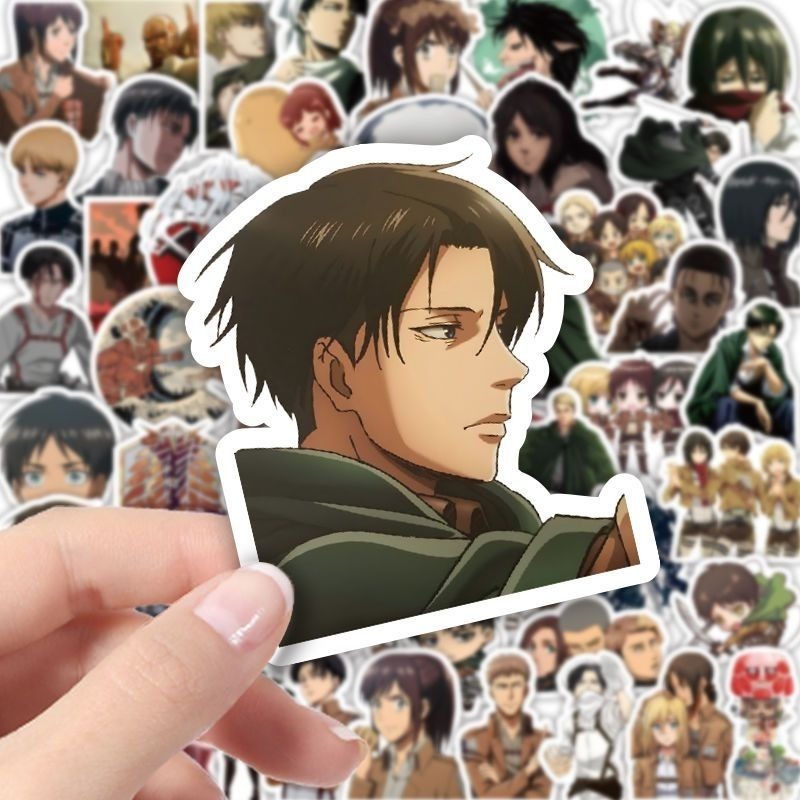60 Adesivos de Anime Attack on - Laptop Accessories All avaliação e preço