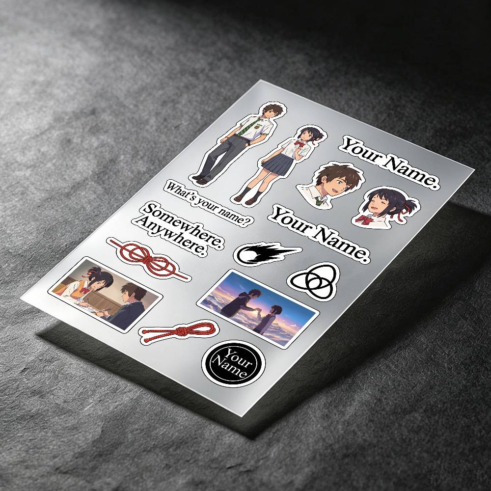 Adesivos de Vinil Anime Your N - Laptop Accessories Name avaliação e preço