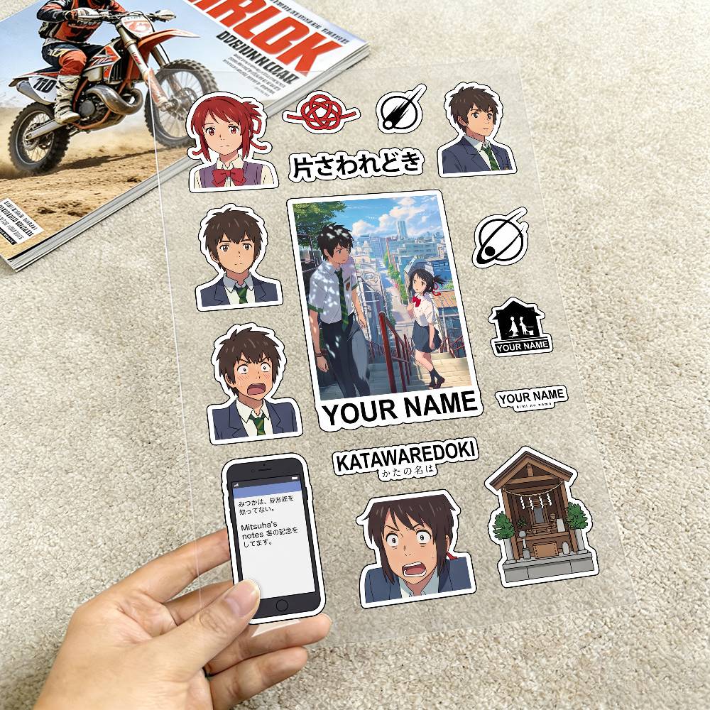 Adesivos de Vinil Anime Your N - Laptop Accessories Name avaliação e preço
