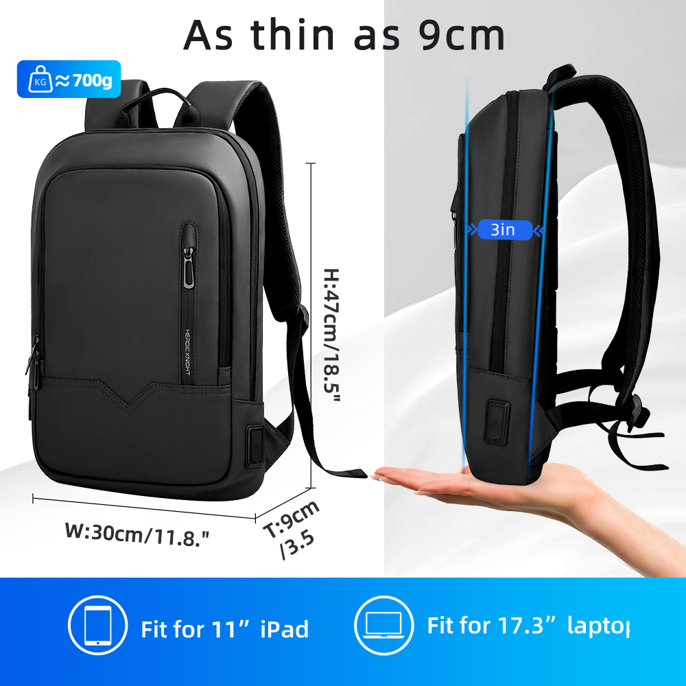Mochila de negócios fina HK pa - Laptop Bag Waterproof avaliação e preço