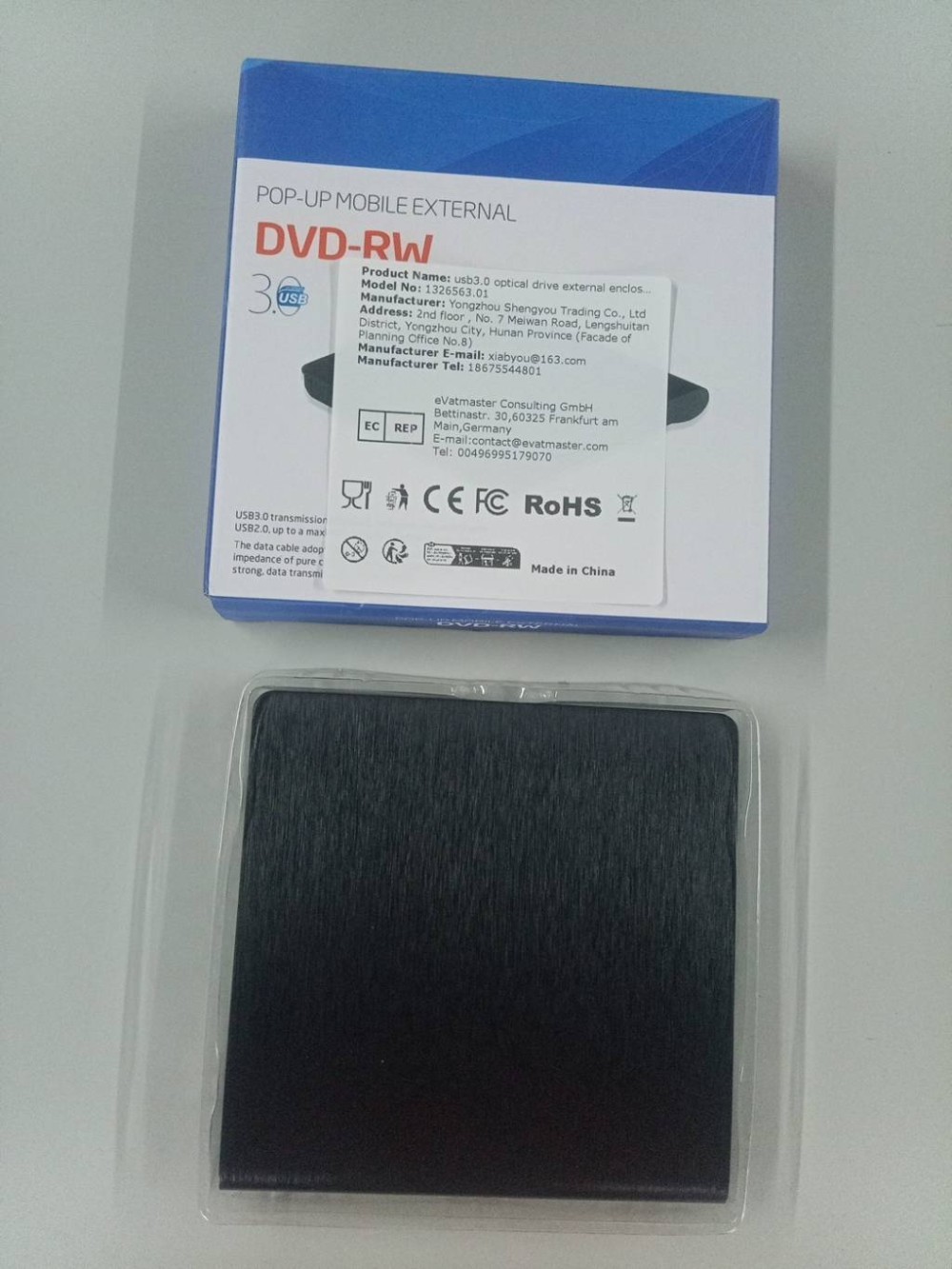 Caixa Externa Slim para DVD US - Laptop Accessories Usb avaliação e preço
