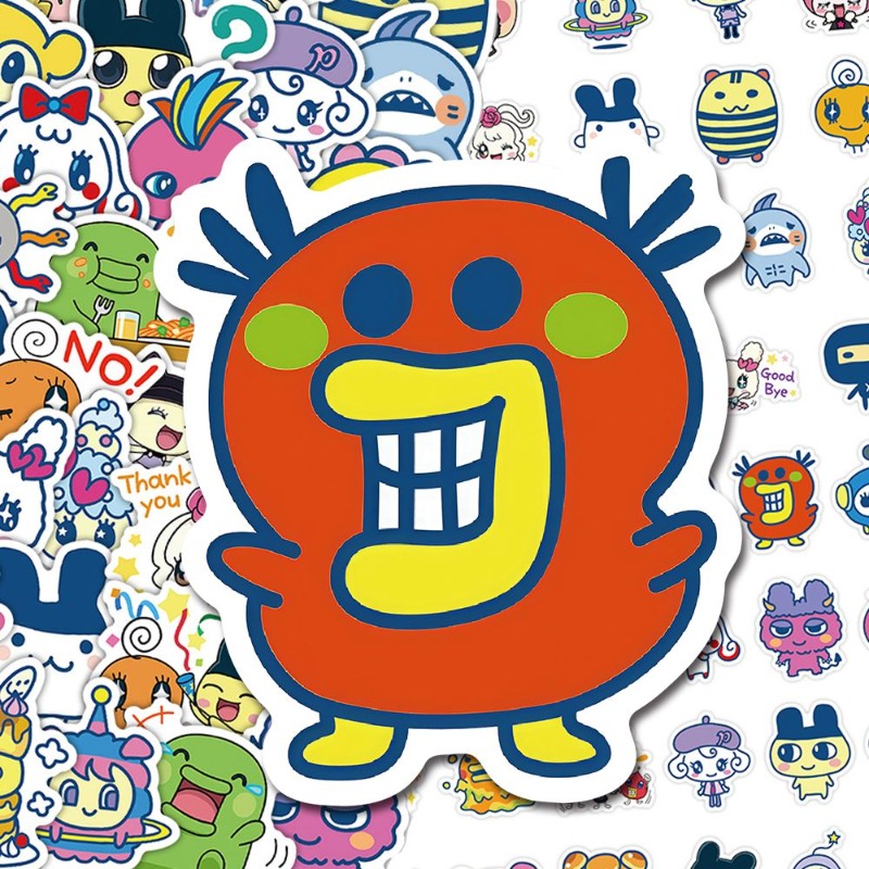Adesivos Tamagotchi Japoneses, - Laptop Accessories Stickers avaliação e preço