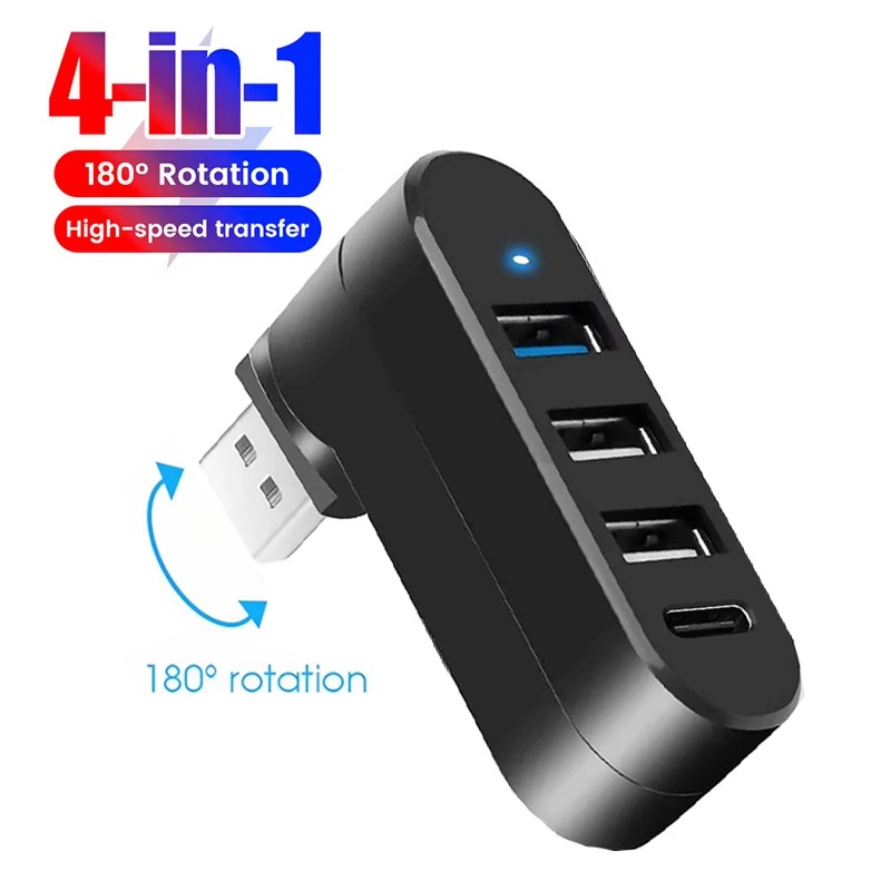 Hub USB 2.0 Mini de 4 Portas 1 - Laptop Accessories Usb avaliação e preço