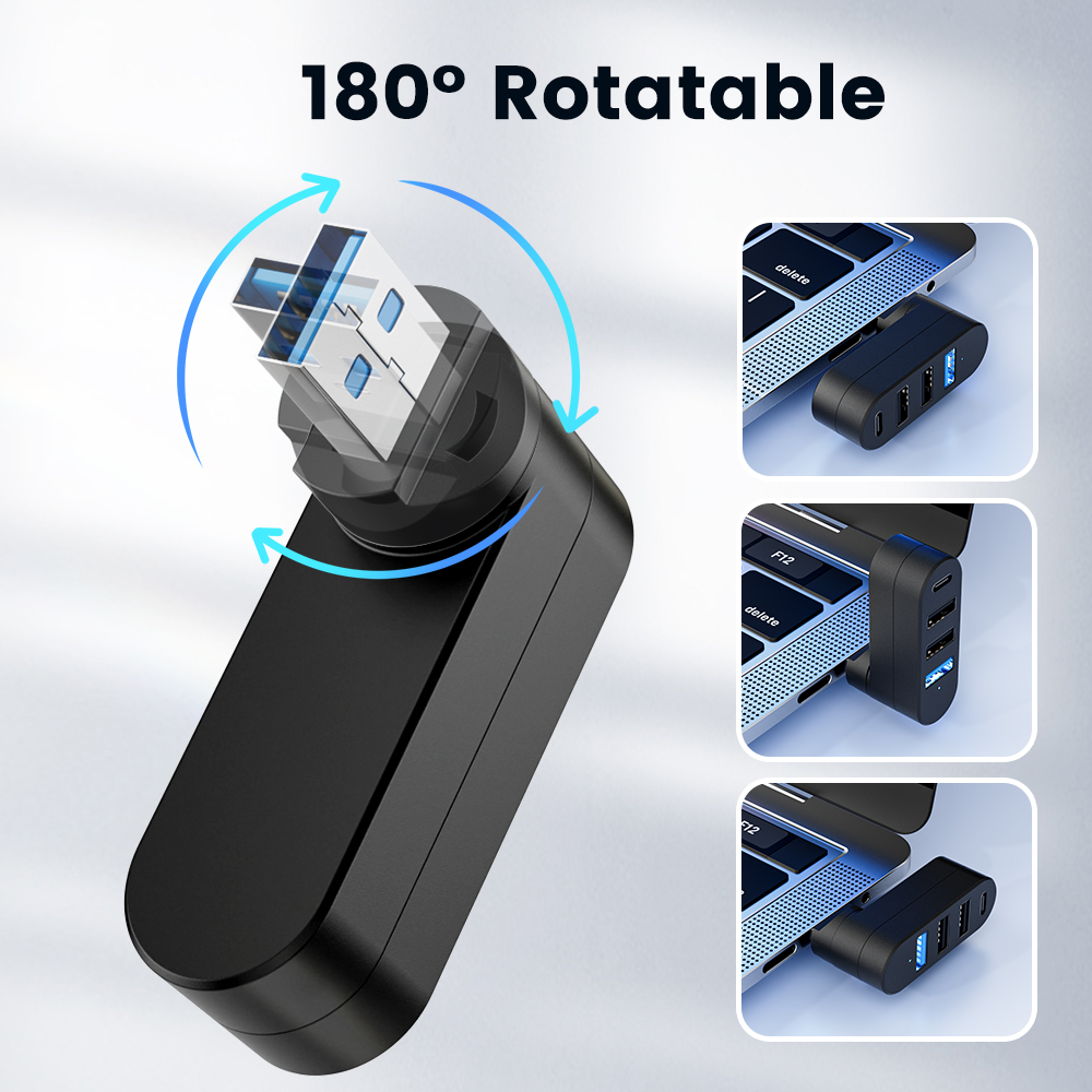 Hub USB 2.0 Mini de 4 Portas 1 - Laptop Accessories Usb avaliação e preço