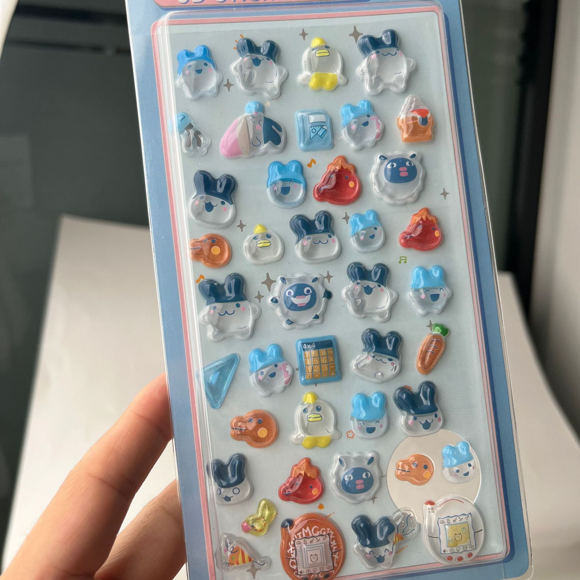 Adesivos 3D Fofos Tamagotchi:  - Laptop Accessories All avaliação e preço
