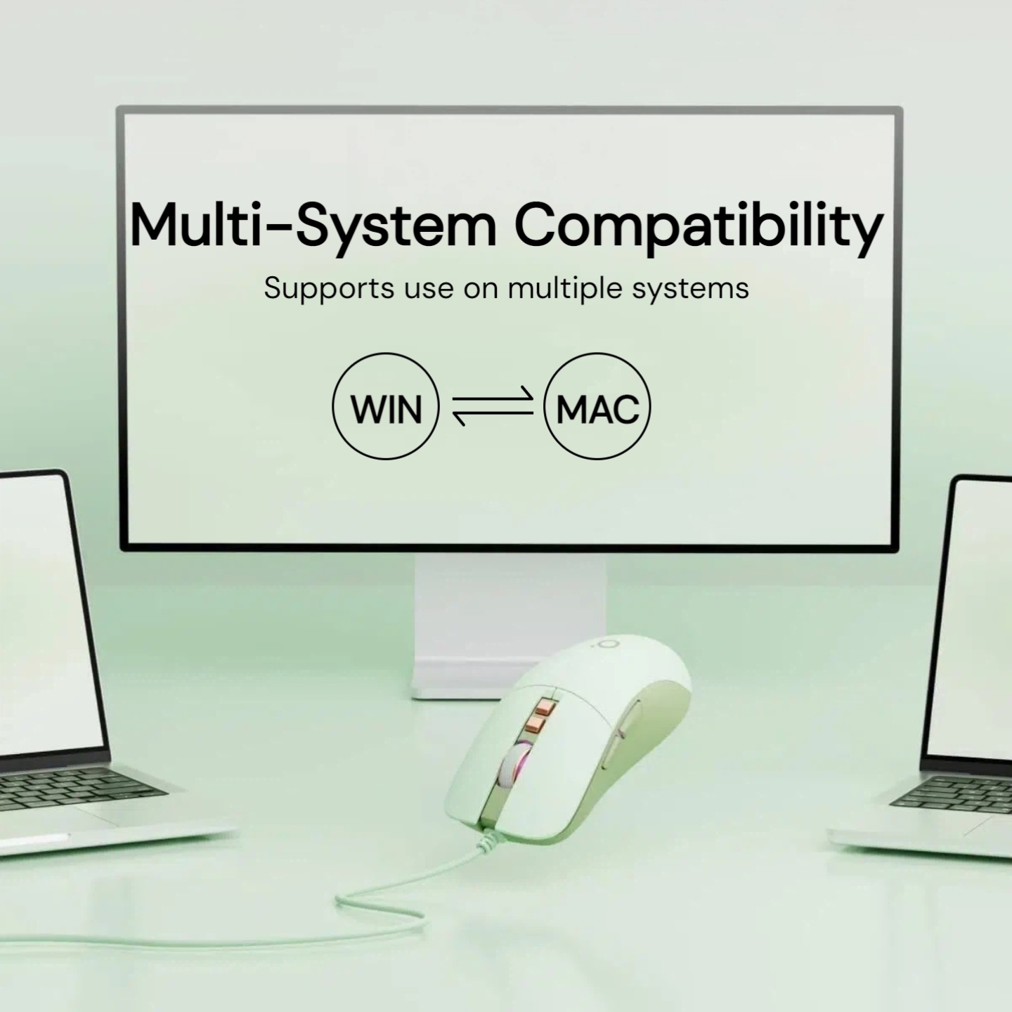Mouse Óptico USB Estético com  - Laptop Accessories For Students avaliação e preço