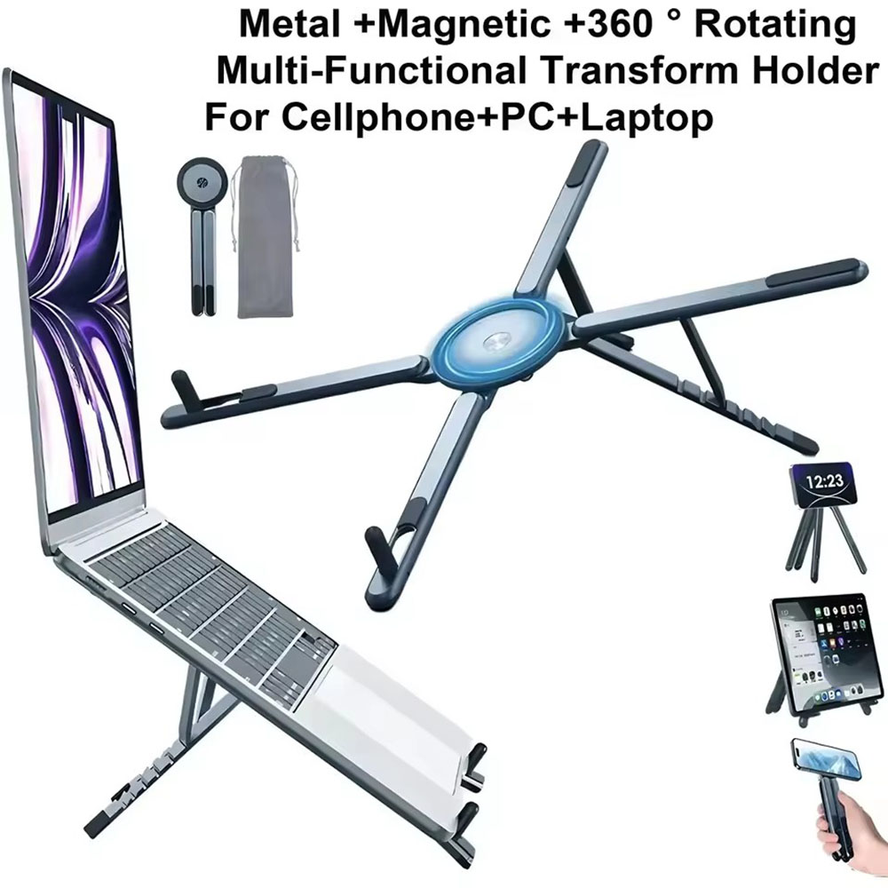 Suporte Magnético Portátil par - Laptop Ergonomic Accessories avaliação e preço