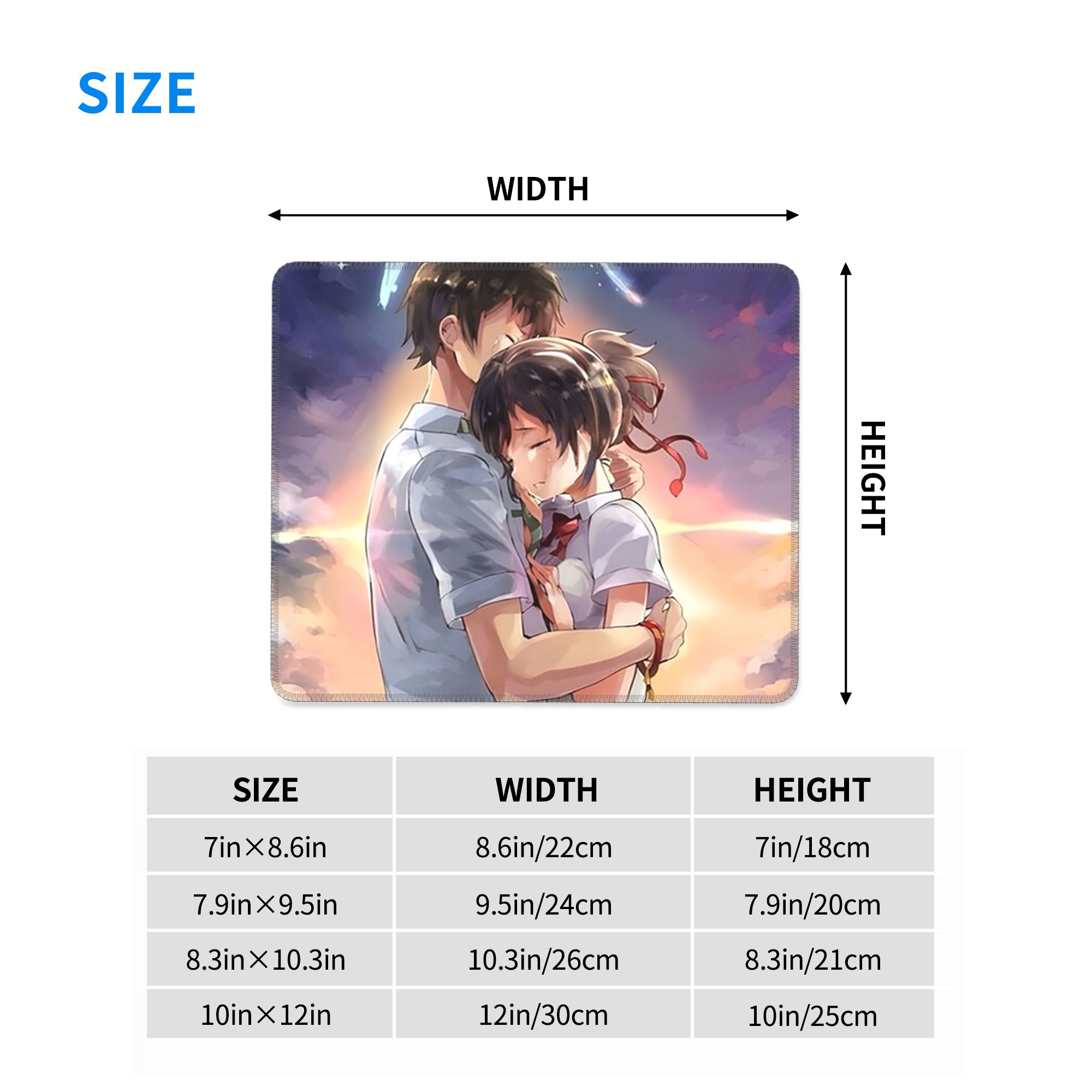 Mouse Pad de Anime Japonês 'Yo - Laptop Accessories Name avaliação e preço