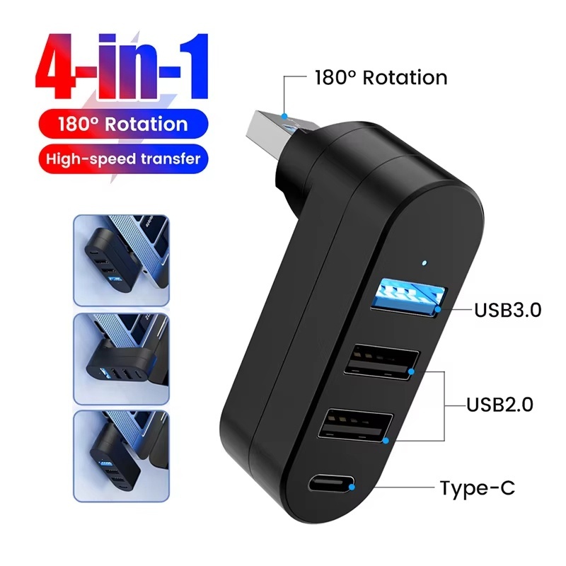 Hub USB 3.0 Mini Splitter Box  - Laptop Accessories Usb avaliação e preço