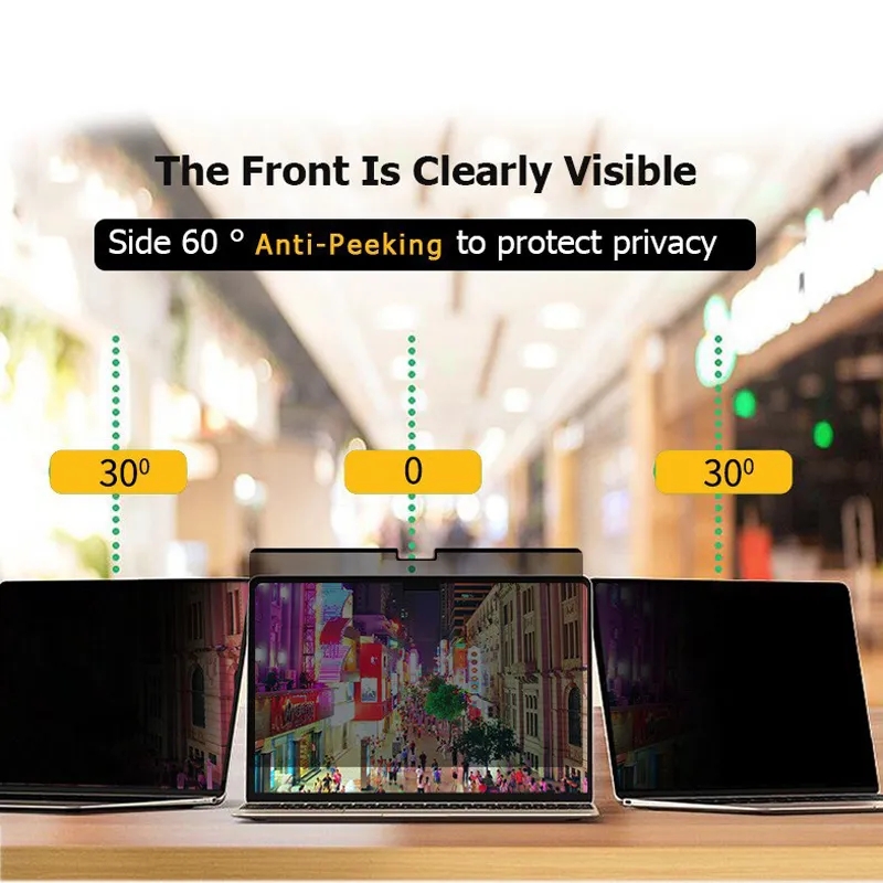 Filme anti-espião magnético pa - Privacy Screen Filter avaliação e preço