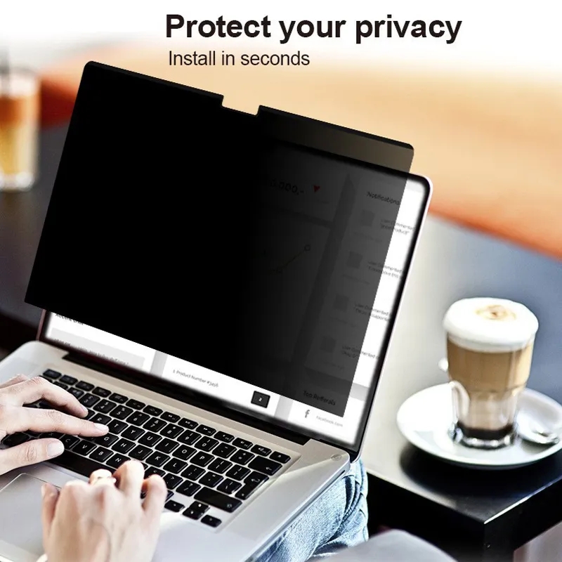 Filme anti-espião magnético pa - Privacy Screen Filter avaliação e preço